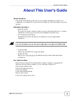 Preview for 3 page of ZyXEL Communications NBG318S Series User Manual