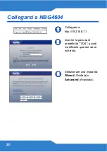 Preview for 20 page of ZyXEL Communications NBG4604 Quick Start Manual
