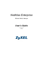 Preview for 1 page of ZyXEL Communications NETATLAS ENTERPRISE - User Manual