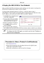 Предварительный просмотр 7 страницы ZyXEL Communications Network Device NXC-8160s Quick Start Manual