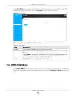Предварительный просмотр 74 страницы ZyXEL Communications NR2101 User Manual