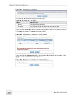 Preview for 244 page of ZyXEL Communications NSA-2401 User Manual