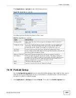Предварительный просмотр 241 страницы ZyXEL Communications NSA series User Manual
