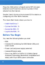 Preview for 6 page of ZyXEL Communications NSA221 Quick Start Manual
