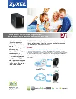 ZyXEL Communications NSA325 v2 Brochure & Specs preview