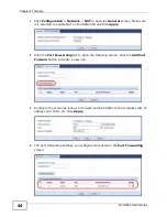 Предварительный просмотр 44 страницы ZyXEL Communications NVG2053 User Manual