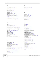 Preview for 220 page of ZyXEL Communications NWA-1100 User Manual