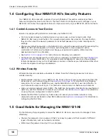 Preview for 16 page of ZyXEL Communications NWA 1121-NI - User Manual