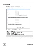 Предварительный просмотр 76 страницы ZyXEL Communications NWA 1121-NI - User Manual