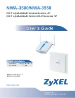 ZyXEL Communications NWA-3550 User Manual preview