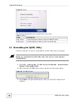 Preview for 72 page of ZyXEL Communications NWD-211AN - User Manual