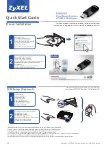 Preview for 1 page of ZyXEL Communications NWD6505 Quick Start Manual