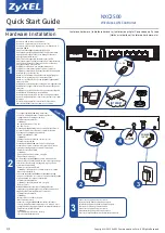 Preview for 1 page of ZyXEL Communications NXC2500 Quick Start Manual