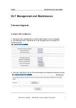 Preview for 4 page of ZyXEL Communications OLT-2300 Series Support Notes