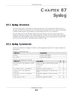 Preview for 632 page of ZyXEL Communications OLT2406 User Manual