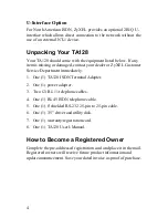 Preview for 16 page of ZyXEL Communications Omni TA128 User Manual