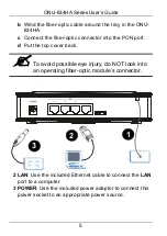 Preview for 5 page of ZyXEL Communications ONU-634HA Series User Manual