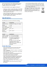 Preview for 2 page of ZyXEL Communications ONU5100-B22 User Manual