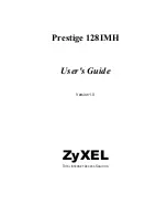 Preview for 1 page of ZyXEL Communications P-128IMH User Manual