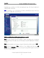 Предварительный просмотр 70 страницы ZyXEL Communications P-2301R Support Notes