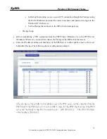 Preview for 16 page of ZyXEL Communications P-2302HWDL-P1 Support Notes