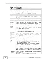 Preview for 184 page of ZyXEL Communications P-2601HN(L)-F1 Series User Manual