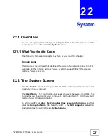 Preview for 221 page of ZyXEL Communications P-2601HN(L)-F1 Series User Manual