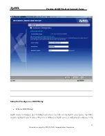 Preview for 13 page of ZyXEL Communications P-2602HWL-D1A Support Notes