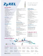 Предварительный просмотр 2 страницы ZyXEL Communications P-2602HWNLI-DxA Series Brochure & Specs