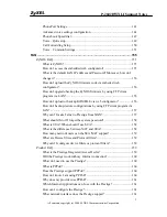 Preview for 3 page of ZyXEL Communications P-2602HWNLI Support Notes