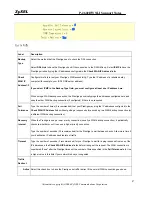 Preview for 87 page of ZyXEL Communications P-2602HWNLI Support Notes