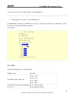 Preview for 104 page of ZyXEL Communications P-2602HWNLI Support Notes