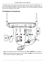 Preview for 3 page of ZyXEL Communications P-2602HWUDL-D Quick Start Manual