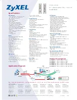Preview for 2 page of ZyXEL Communications P-2602R-D1A Specifications