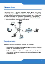 Preview for 3 page of ZyXEL Communications P-2612HNU-Fx Series Quick Start Manual