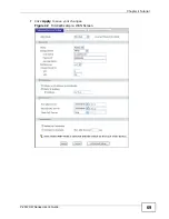 Предварительный просмотр 69 страницы ZyXEL Communications P-2612HW-F1 - User Manual