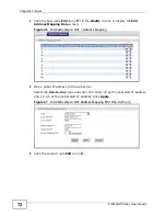 Предварительный просмотр 72 страницы ZyXEL Communications P-2612HW-F1 - User Manual