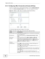 Предварительный просмотр 110 страницы ZyXEL Communications P-2612HW-F1 - User Manual