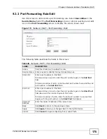 Предварительный просмотр 175 страницы ZyXEL Communications P-2612HW-F1 - User Manual