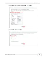 Preview for 47 page of ZyXEL Communications P-2812HNU-51c User Manual
