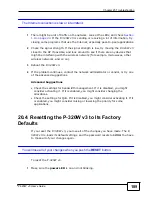 Preview for 189 page of ZyXEL Communications P-320W v3 User Manual