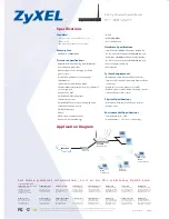 Preview for 2 page of ZyXEL Communications P-334WH Specifications