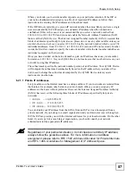 Предварительный просмотр 87 страницы ZyXEL Communications P-660H-T1 v2 User Manual