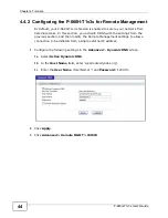 Preview for 44 page of ZyXEL Communications P-660H-T1 v3s User Manual