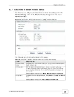 Preview for 75 page of ZyXEL Communications P-660H-T1 v3s User Manual