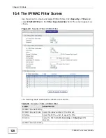 Preview for 128 page of ZyXEL Communications P-660H-T1 v3s User Manual