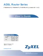 ZyXEL Communications P-660HN-F1 User Manual предпросмотр