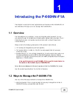 Preview for 23 page of ZyXEL Communications P-660HN-F1A User Manual