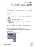 Preview for 3 page of ZyXEL Communications P-660HN-TxA User Manual
