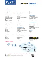 Preview for 2 page of ZyXEL Communications P-660HNU-T1 Information Sheet